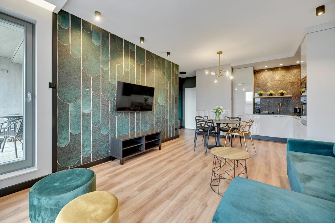 Grano Residence - Pool, Sauna, Spa & Parking By Downtown Apartments 格但斯克 外观 照片