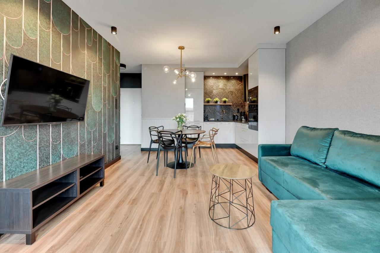 Grano Residence - Pool, Sauna, Spa & Parking By Downtown Apartments 格但斯克 外观 照片