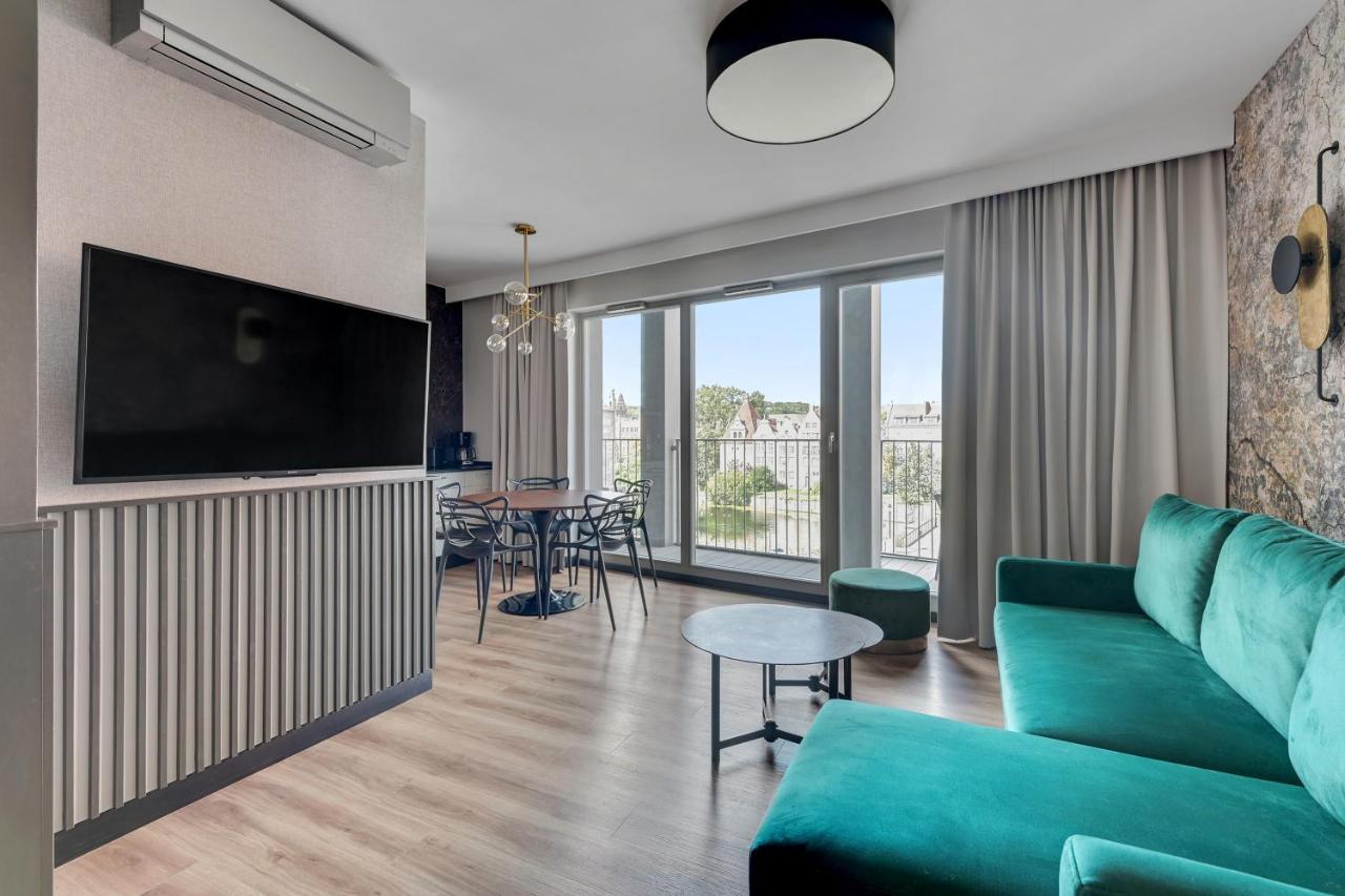 Grano Residence - Pool, Sauna, Spa & Parking By Downtown Apartments 格但斯克 外观 照片