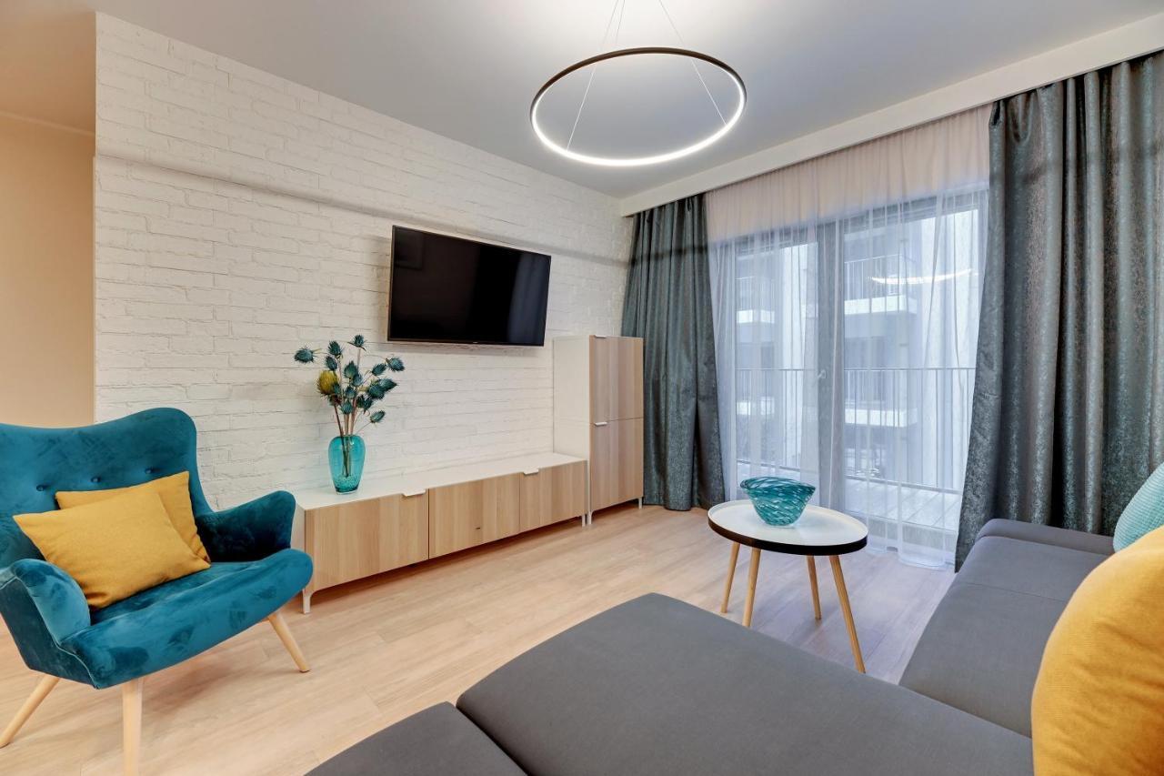 Grano Residence - Pool, Sauna, Spa & Parking By Downtown Apartments 格但斯克 外观 照片