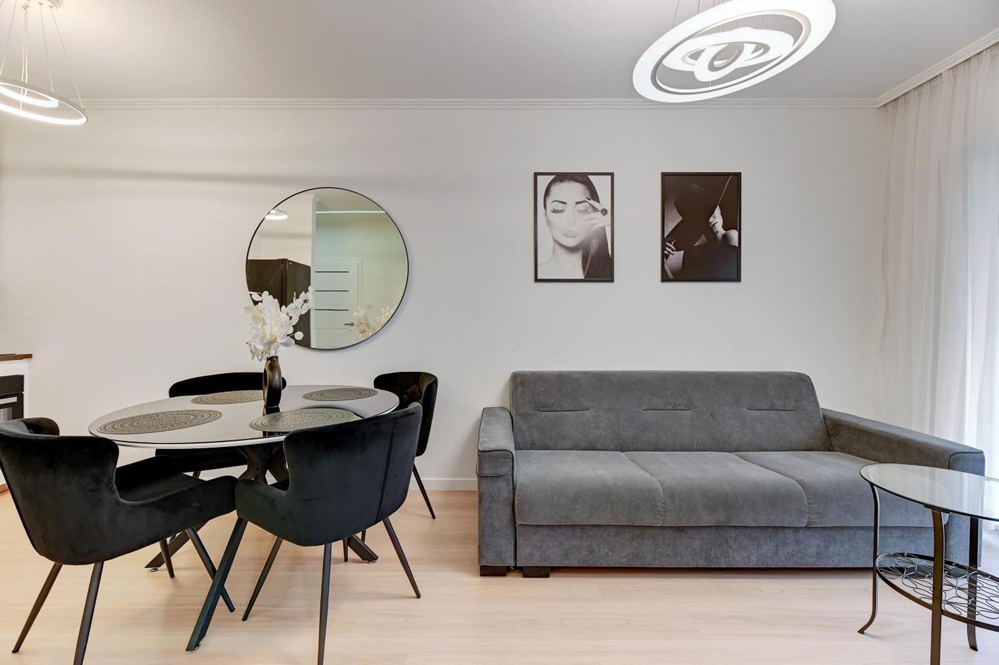 Grano Residence - Pool, Sauna, Spa & Parking By Downtown Apartments 格但斯克 外观 照片