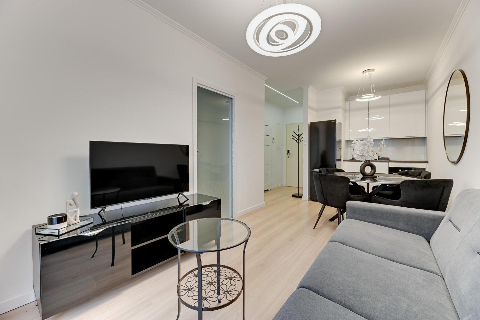 Grano Residence - Pool, Sauna, Spa & Parking By Downtown Apartments 格但斯克 客房 照片