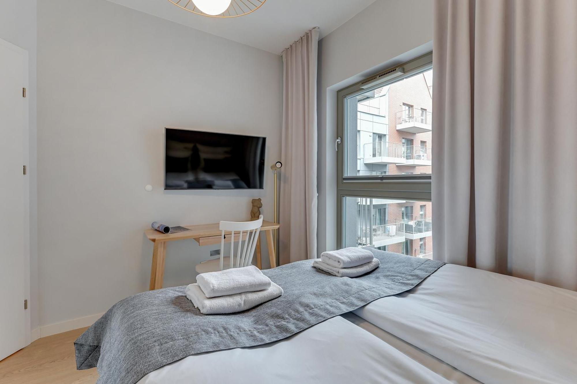 Grano Residence - Pool, Sauna, Spa & Parking By Downtown Apartments 格但斯克 外观 照片