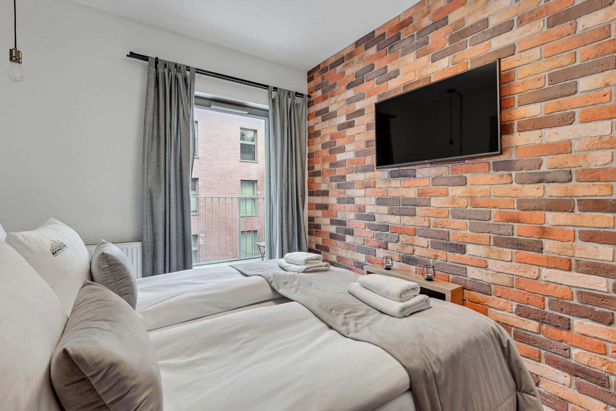 Grano Residence - Pool, Sauna, Spa & Parking By Downtown Apartments 格但斯克 客房 照片